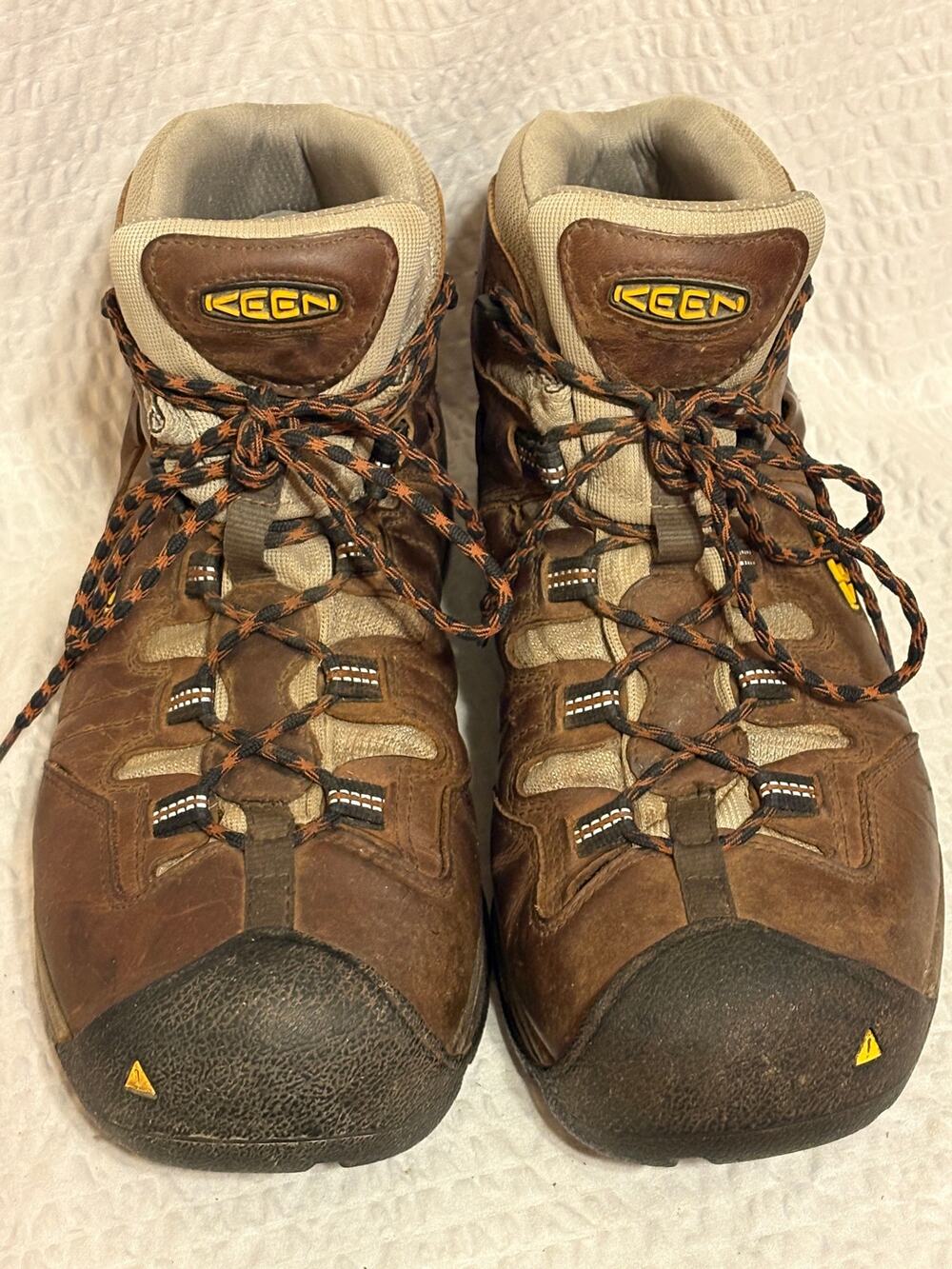 Keen Detroit XT Waterproof Soft Toe Leather Work Boots EH Rated Men’s Size 14D